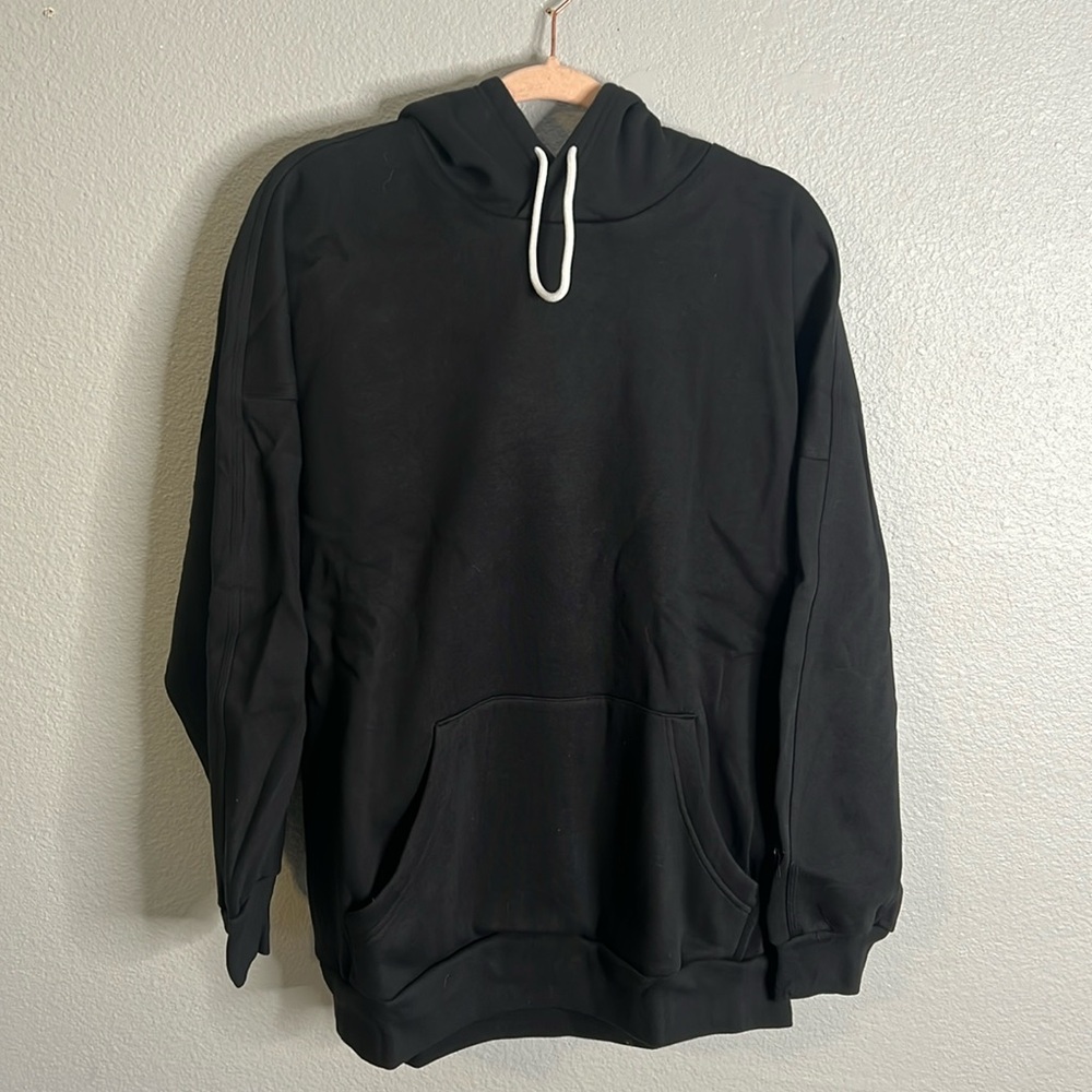 Adidas Black Hooded Sweatshirt - NWT